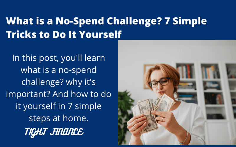 what is a no-spend challenge and how to do it in 7 easy steps