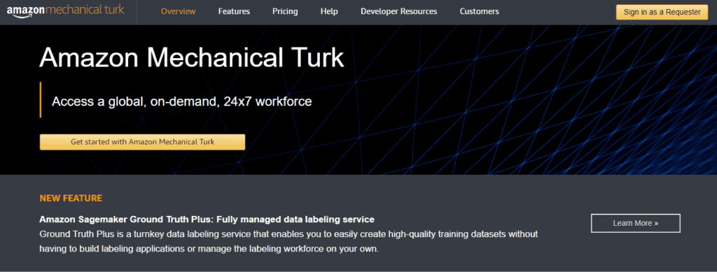 amazon mechanical turk small task app to make money