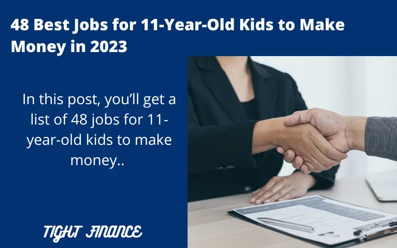 jobs for 11 year old's kid