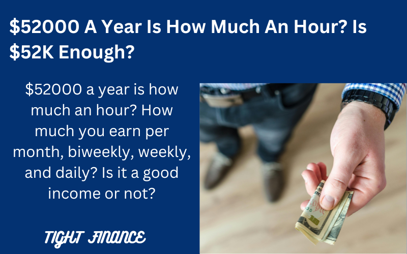 $52000 a year is how much an hour